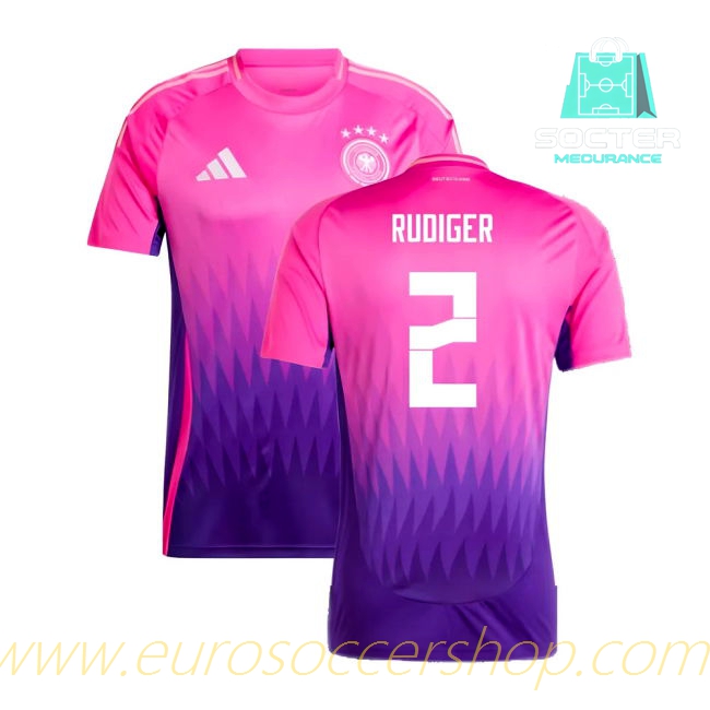 FIFA Approved 2024-2025 Season Die Mannschaft Away (Rudiger 2)