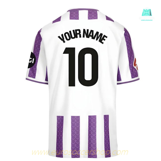 2025-2026 Real Valladolid Home Shirt (Your Name)