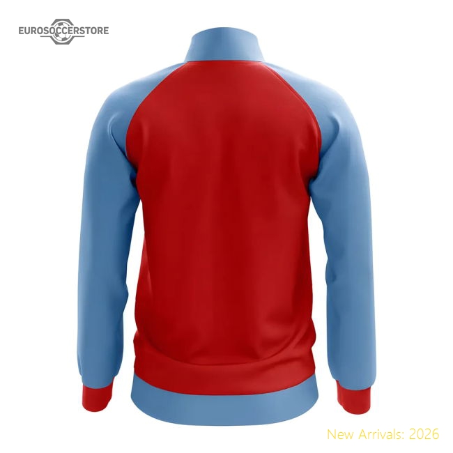 First-class Djibouti Concept Football Track Jacket (red) - Kids
