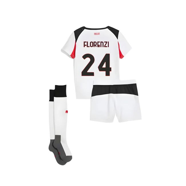 Florenzi 24 AC Milan Soccer Club Supporter Shirt - Adults Version