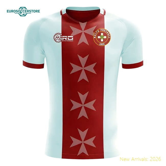 S Malta Female 2025 Home Jersey Shirt Football Fan Apparel
