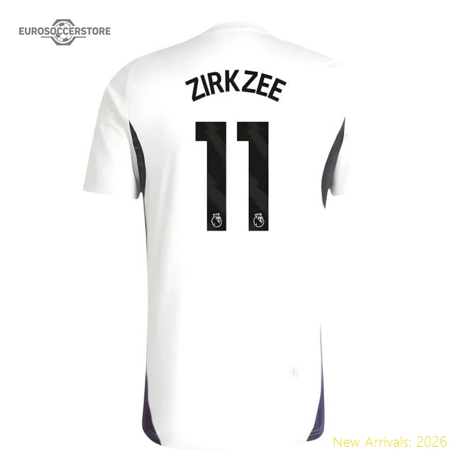 2025-2026 Top Flight Premier League Team Training Jersey Zirkzee