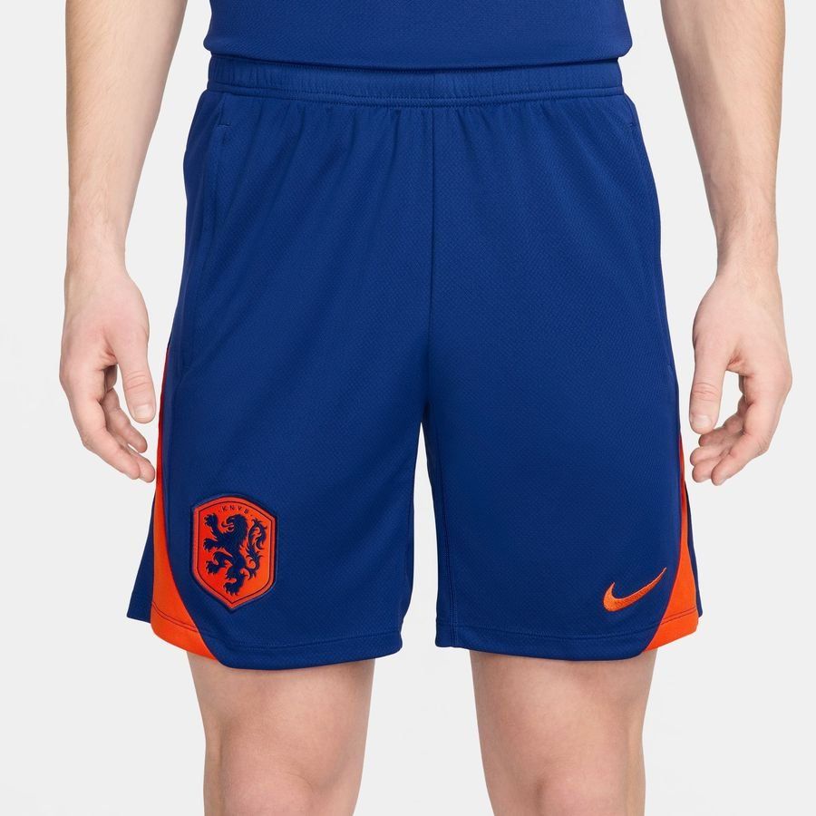 Holland Training Shorts Dri Fit Strike Deep Royal Blue/safety Orange