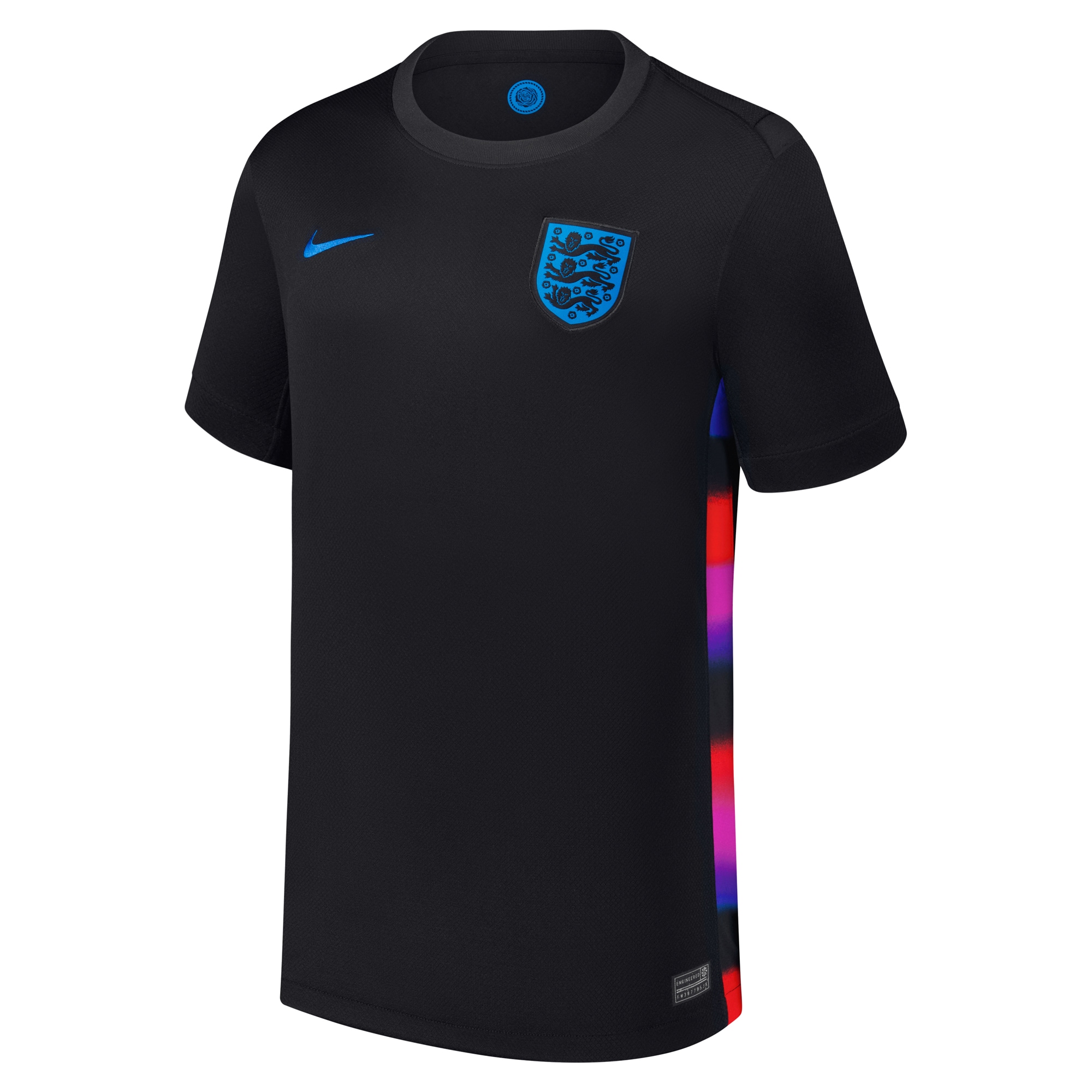 [SJH] England Women's National Team Youth 2025/26 Away Replica Jersey - Black