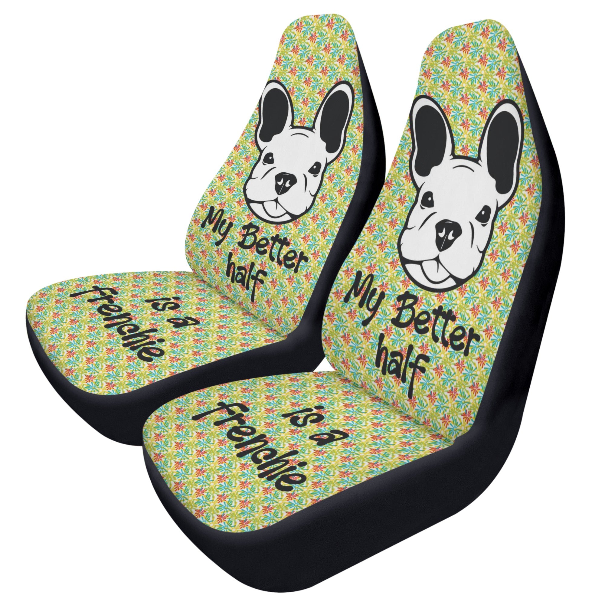 Elodie - Warm Car Seat Covers (2 Pcs) Indoor Use | Non-slip Design