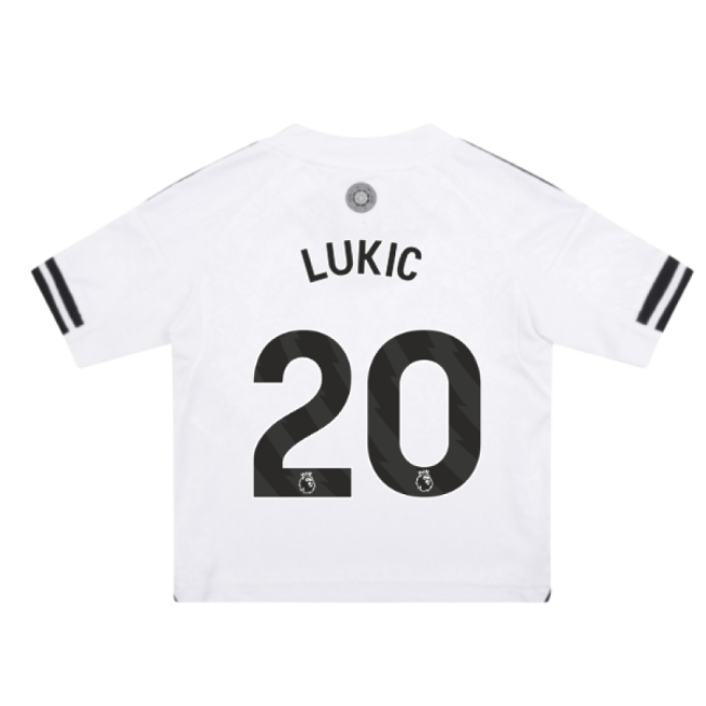 Fulham Home Football Shirt 2025-20 - Lukic 20 L M