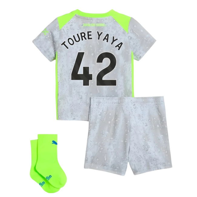 Classic 2025-2026 Man City Third Heritage Jersey (Baby)