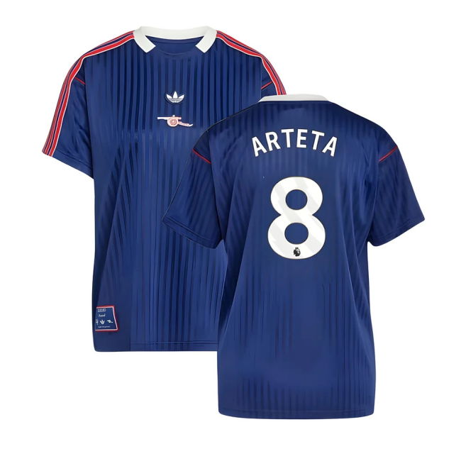 Arsenal Terrace Icons Shirt (Navy) (Arteta 8)
