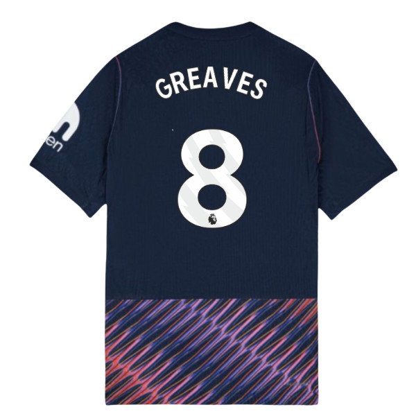 [HP] 2026-2027 Tottenham Authentic Aero-Fit Match Away Shirt (Greaves 8)