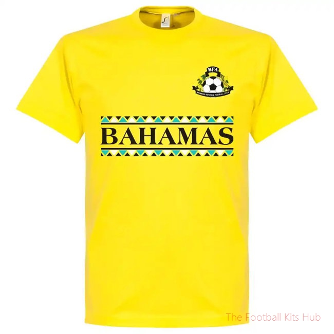 Men Bahamas Team T-Shirt - Yellow