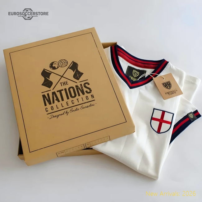 England 2024-2025 Durable Regular Jersey - Retro Athletic
