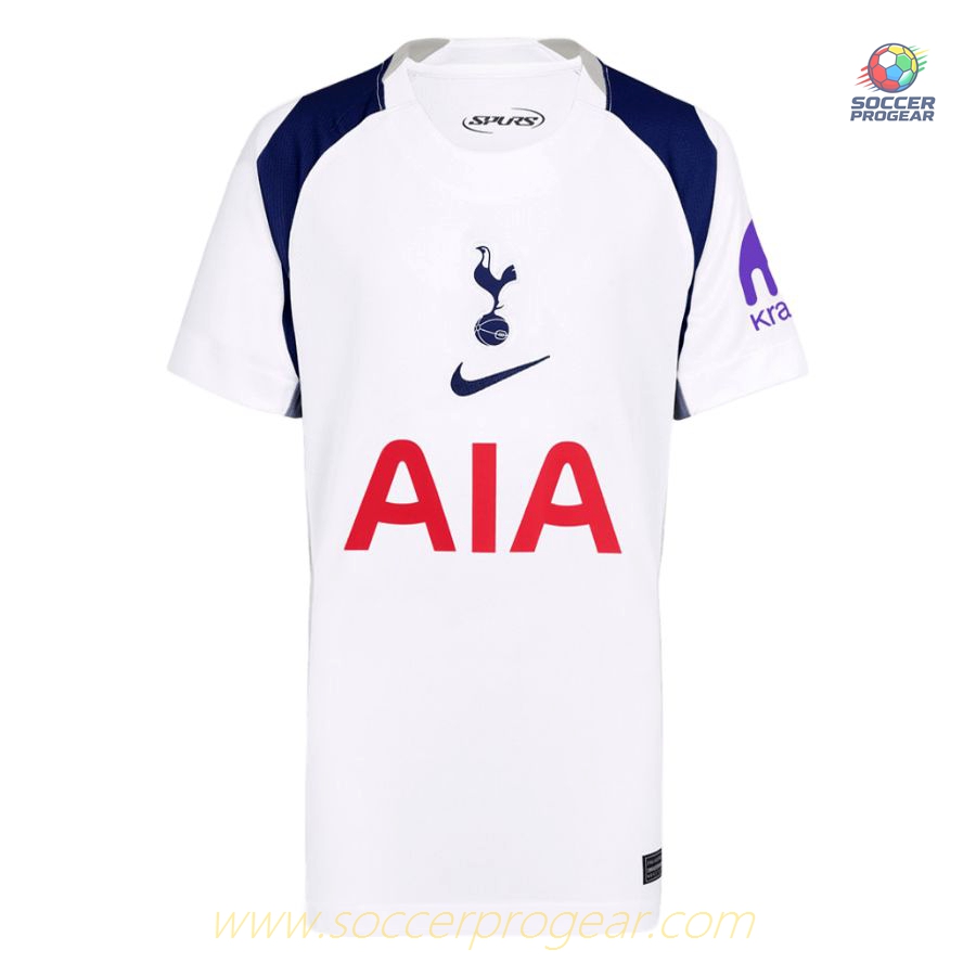 Tottenham Home Children's Edition Soccer Shirt 2025/26 Collection