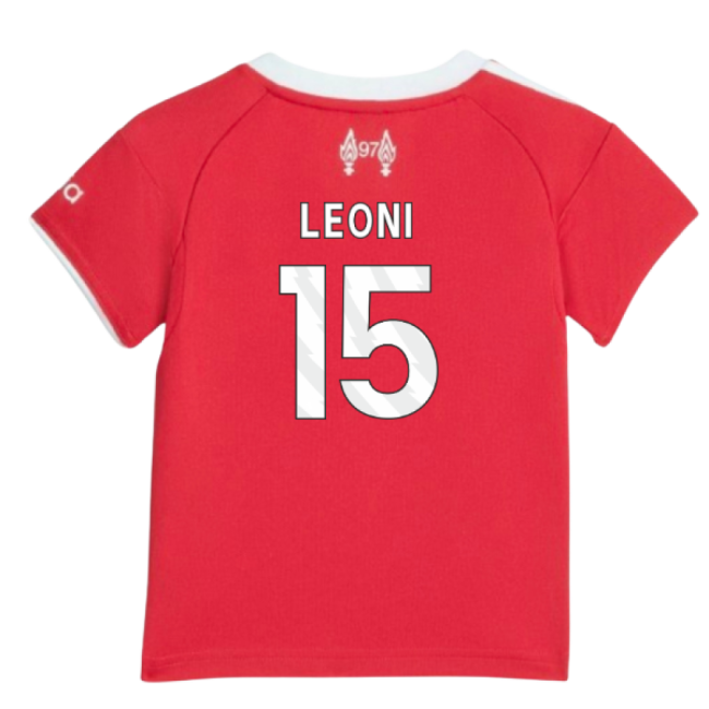Pro Series Fan Gear Liverpool Liverpool Home Baby Kit Leoni #15 Mo...