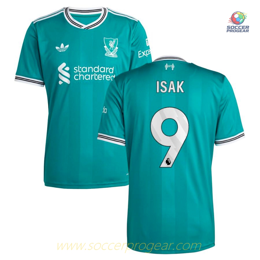 Liverpool Third Team Shirt 2025/26 Collection Isak