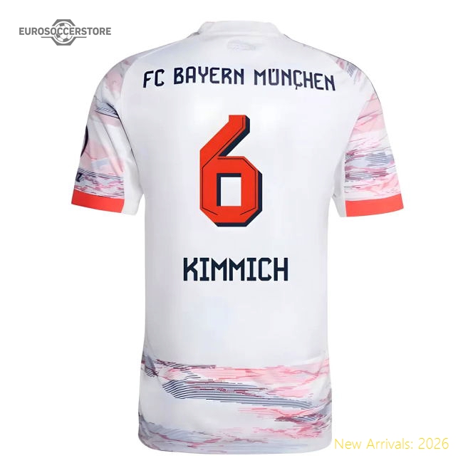 Popular Performance 2025-2026 Bayern Munich Away Shirt (Kimmich 6)