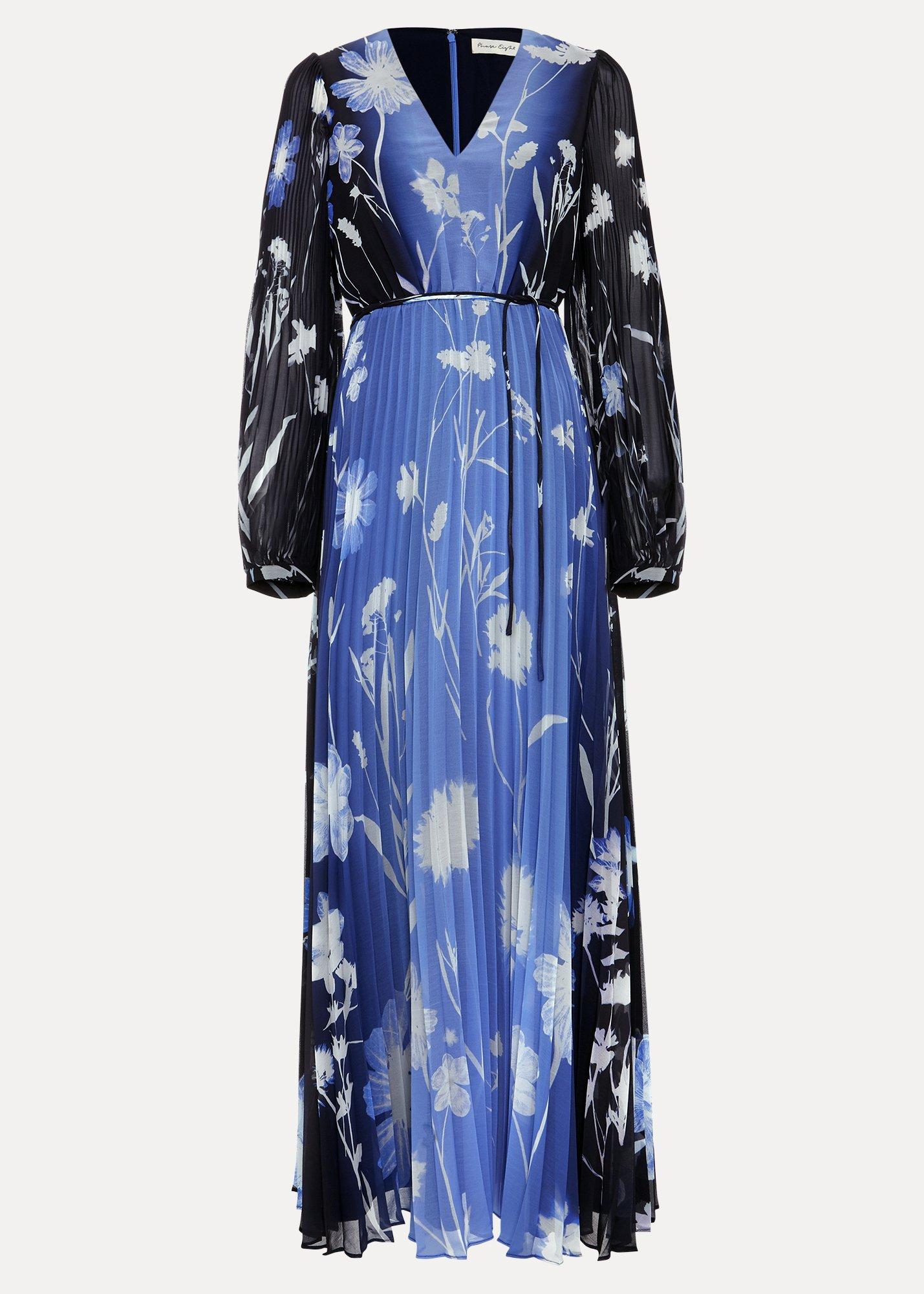 Petite Annie floral Ombre Print Maxi Dress
