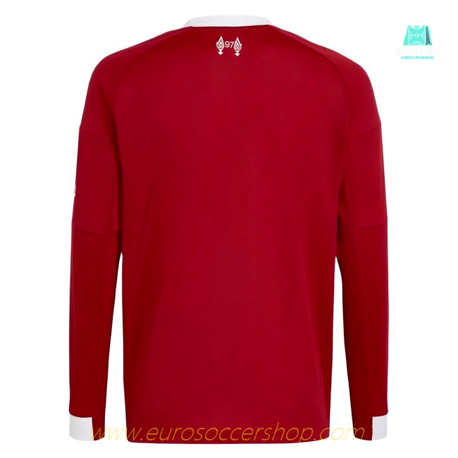 2025-2026 Liverpool Long Sleeve Home Shirt (Kids)