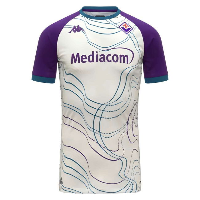 2025-2026 Fiorentina Authentic Replica Shirt (White-Violet)