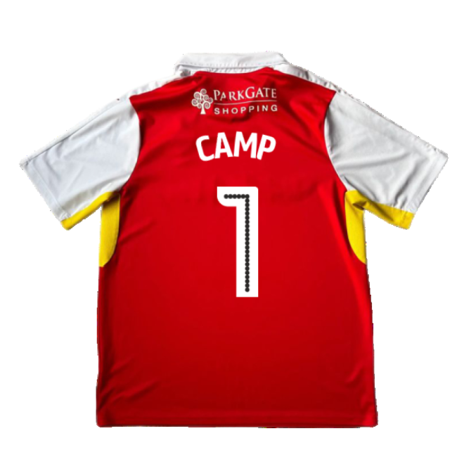 Professional Grade Rotherham Home Shirt Good Xl Camp #1 Updated De...
