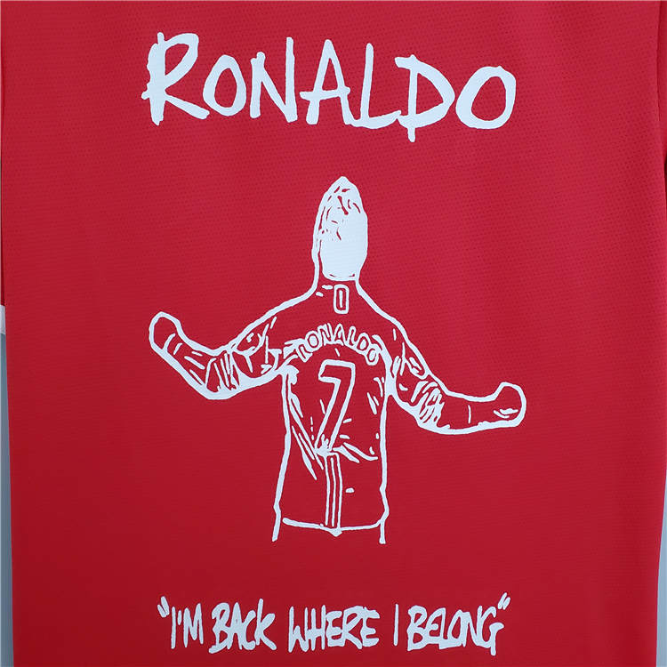 Elite Series Man Utd Manchester United 21-22 Kit Home Red Ronaldo 7
