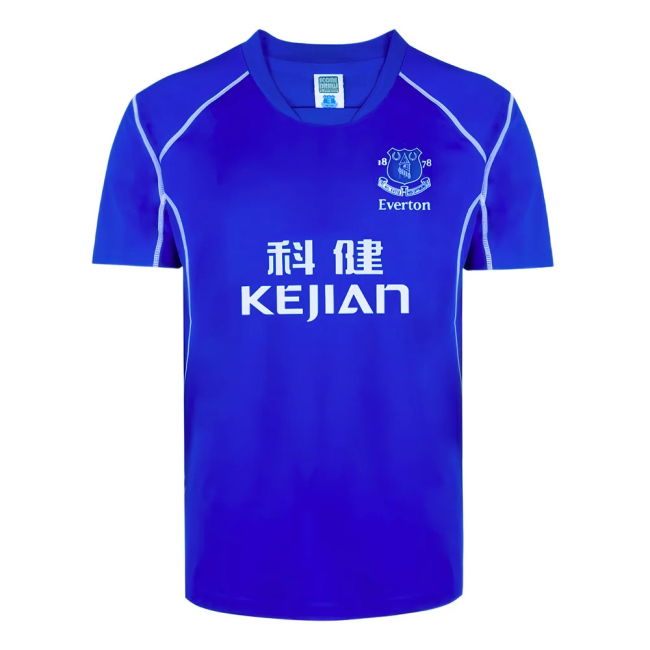 Replica Everton Retro Home Shirt Rooney #18 Professional Grade New...