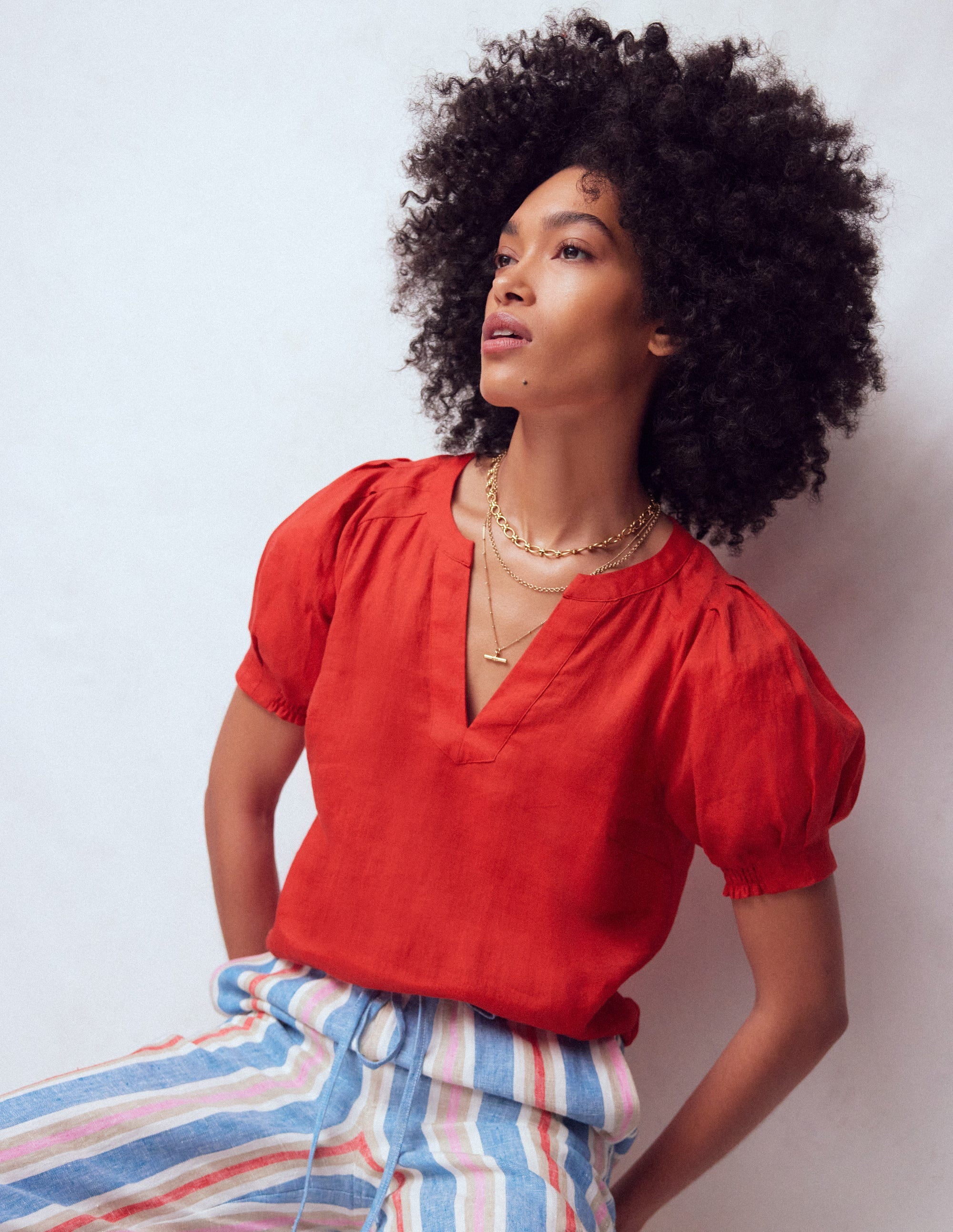 Rae Linen Top