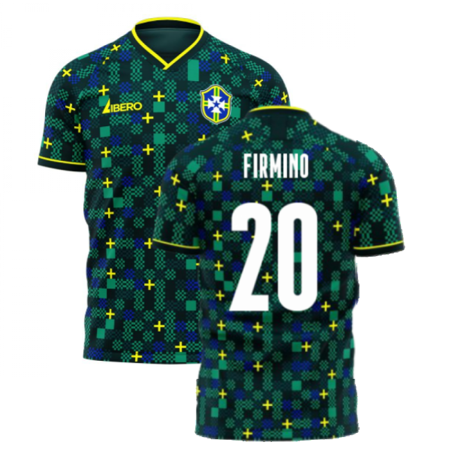 Kit Brazil 2025-2026 Third Concept Football Kit (Libero) (Firmino 20)
