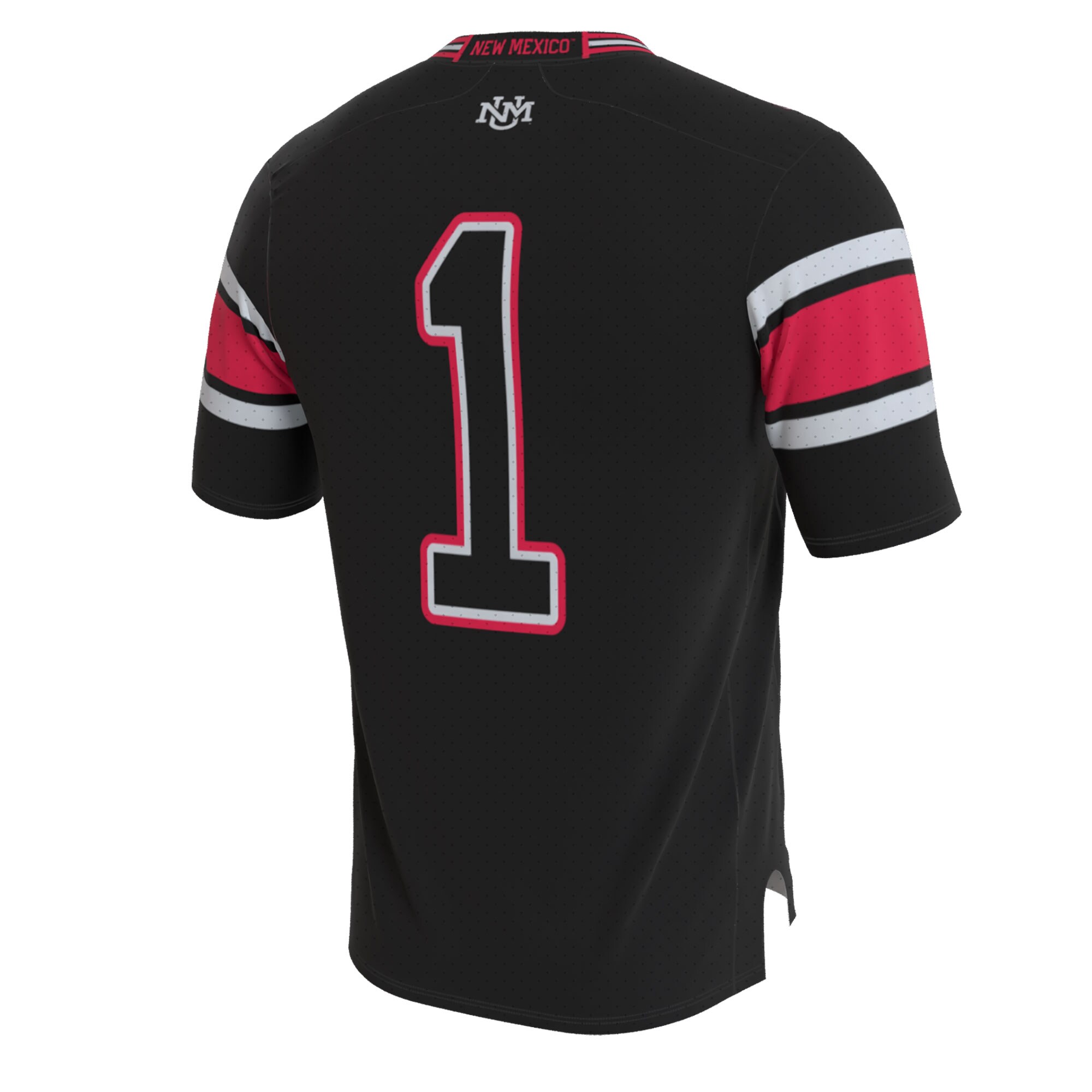 [LK] New Mexico Lobos GameDay Greats Youth Lightweight Collegiate Football Blackout Fashion Jersey
