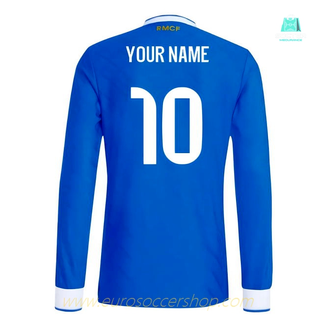 2025-2026 Real Madrid Authentic Long Sleeve Third Shirt (Your Name)