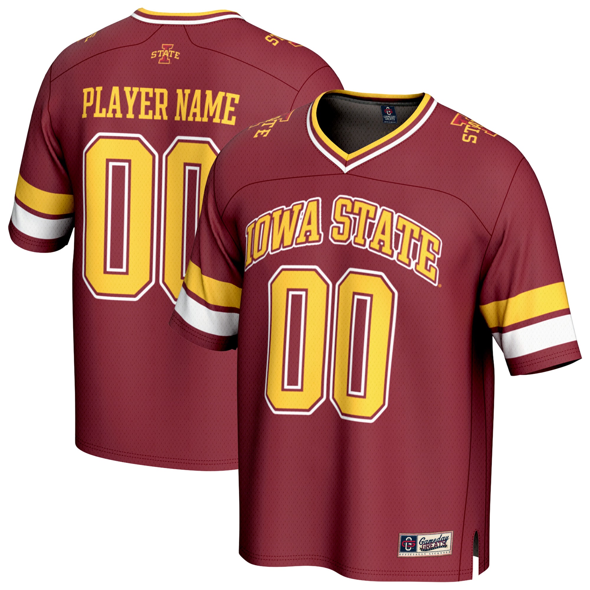 Iowa State Cyclones GameDay Greats Youth NIL Pick-A-Player Football Fashion 26/27 Football Jersey - Cardinal