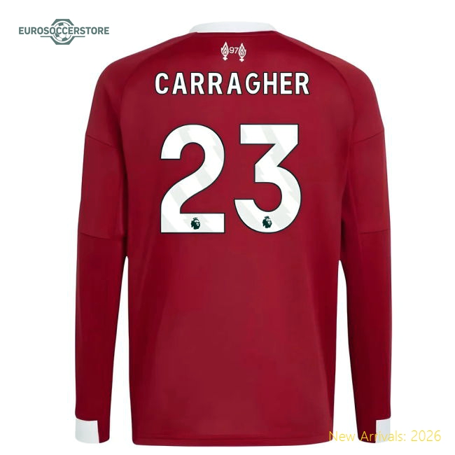 Liverpool Kids Carragher Soft Jersey Dri-fit Moisture-wicking