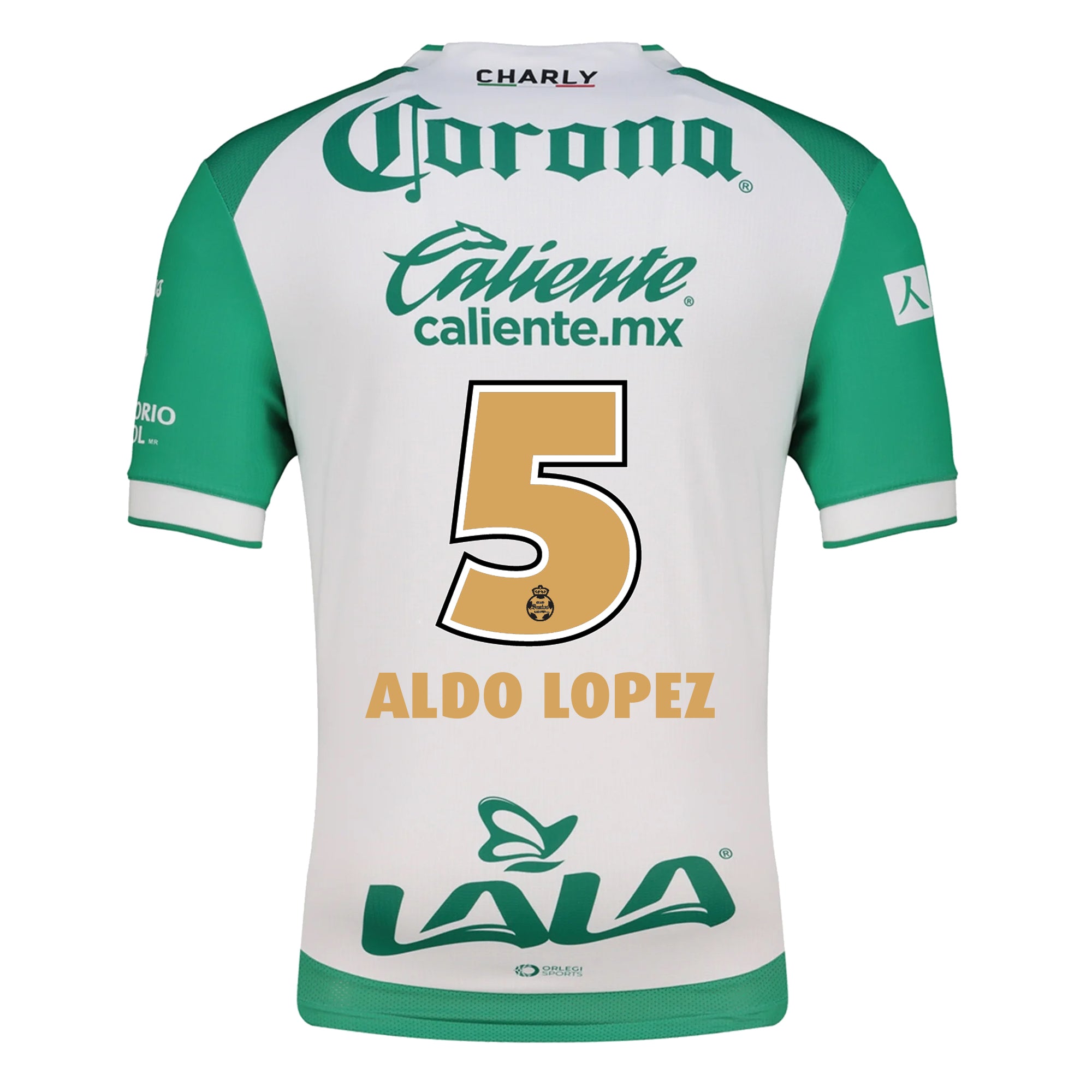 Santos Laguna Laguna 2025-2026 UCL Home Jersey – Authentic Shirt