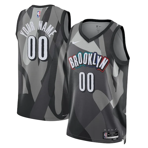 Brooklyn Nets BKN Swingman Jersey - fashionable Basketball athletic