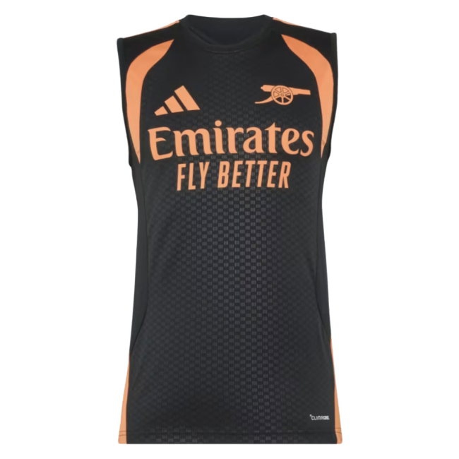 2026-2027 Arsenal Training Sleeveless Jersey (Black) (Tzolis 17)