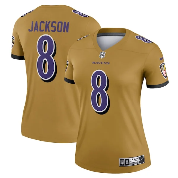 Baltimore Ravens  NFL Jersey - Gold | Top-Grade Football Apparel