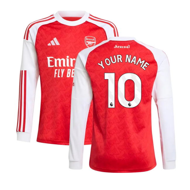 2025-2026 Authentic Arsenal Home Jersey