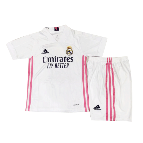 High Performance Kids Real Madrid 20-21 Home White Jersey