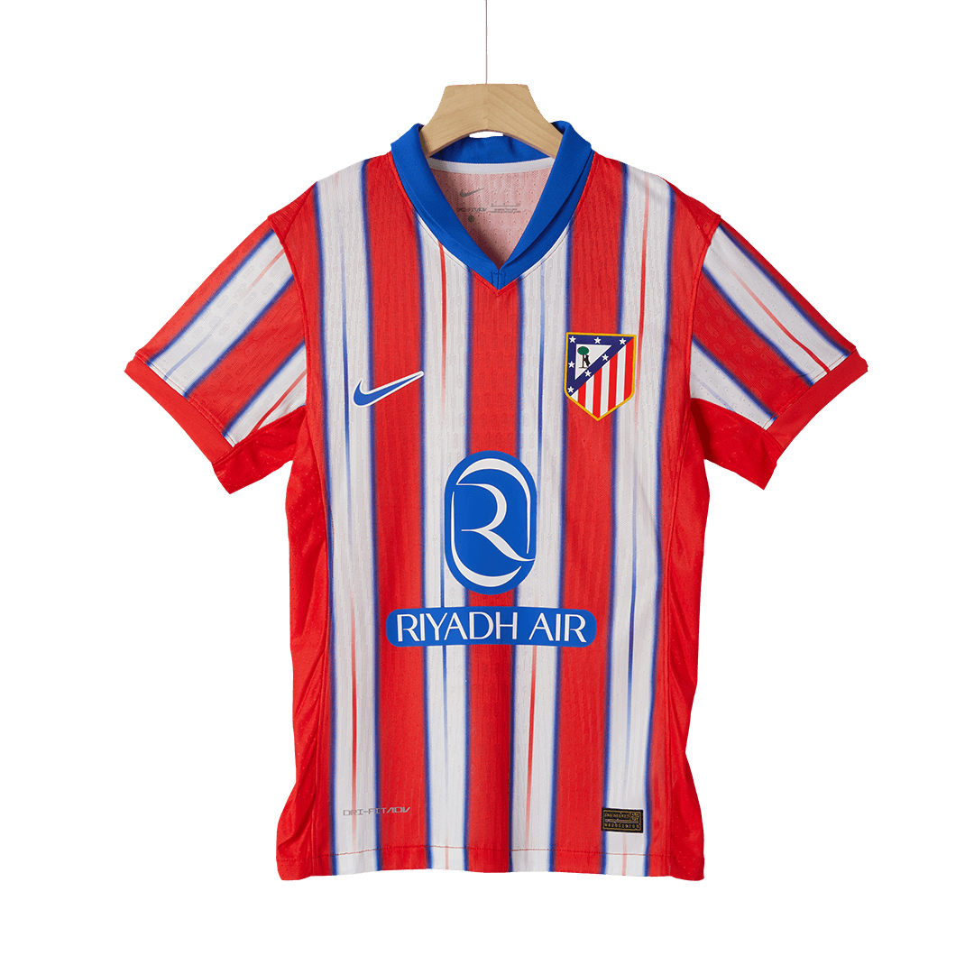 Player Version Atletico Madrid Home Soccer Jersey 2024/25Authentic Kit