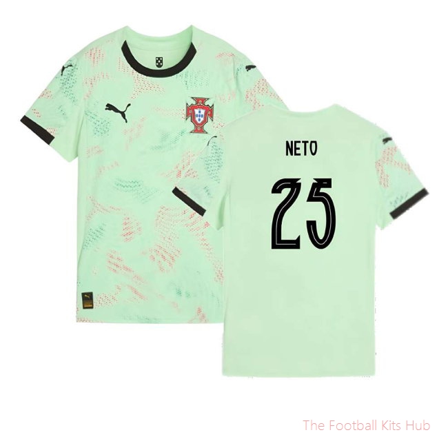 [FPG] 2025/26 Portugal Womens Team Away Shirt (Ladies) (Neto 25)