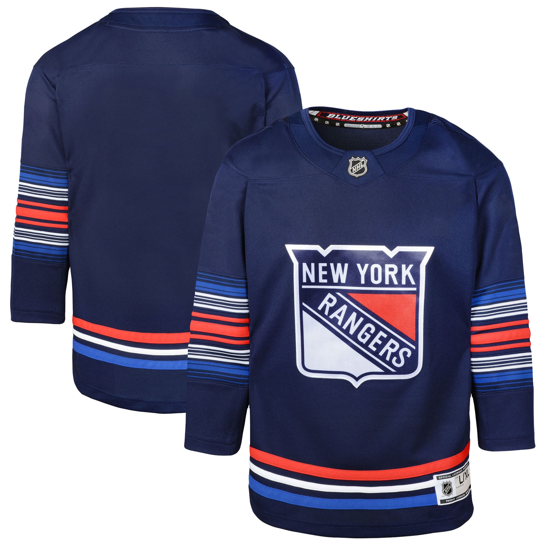 [SJH] New York Rangers Youth Alternate Premier Jersey - Navy