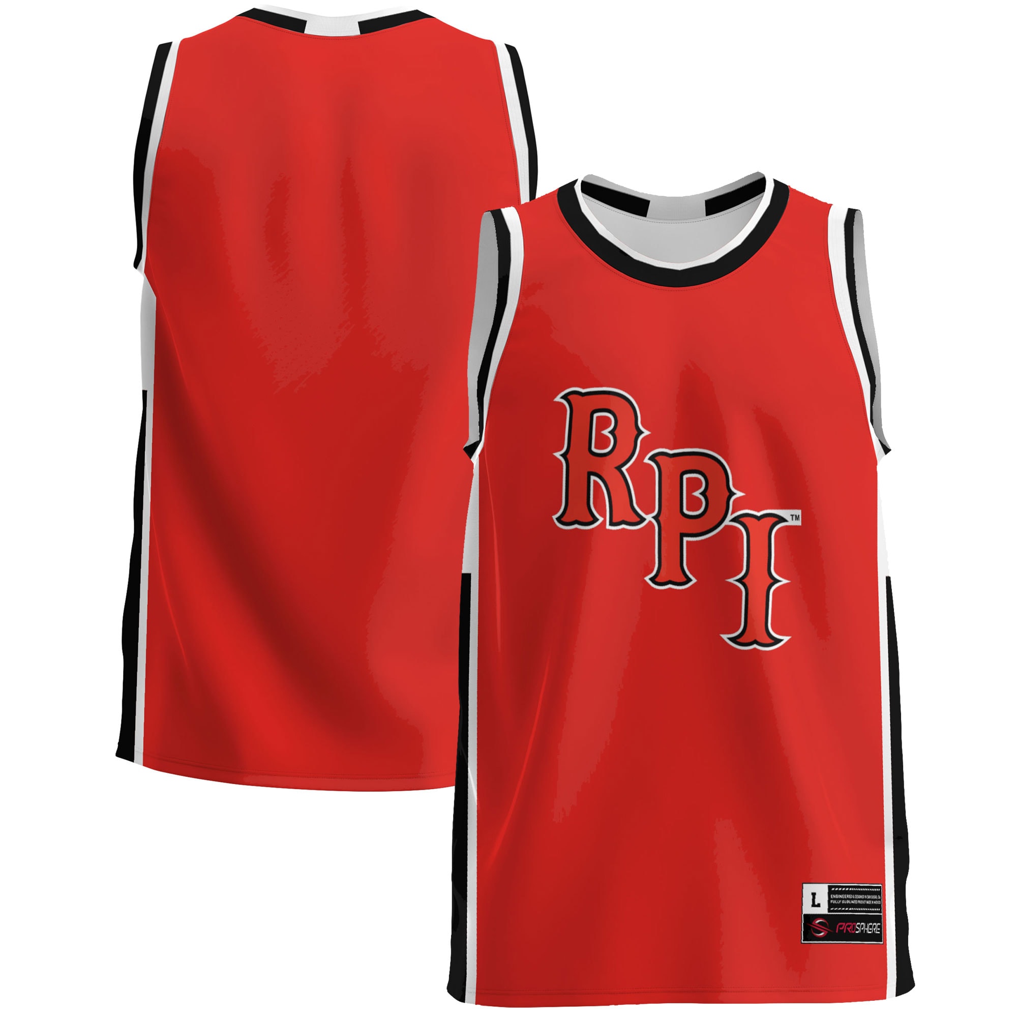 [NJP] Rensselaer Polytechnic Institute Engineers GameDay Greats Lightweight Basketball Jersey - Red
