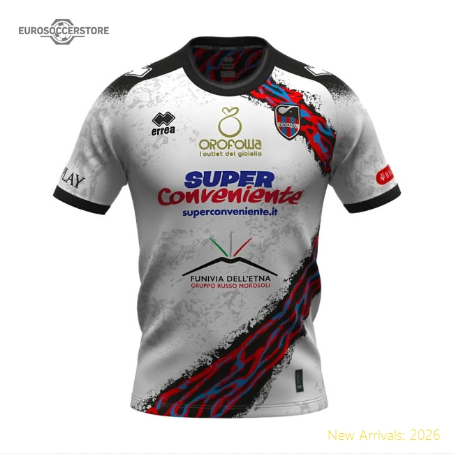 2023-2024 Catania Away Shirt - Official Design - Fan Collection