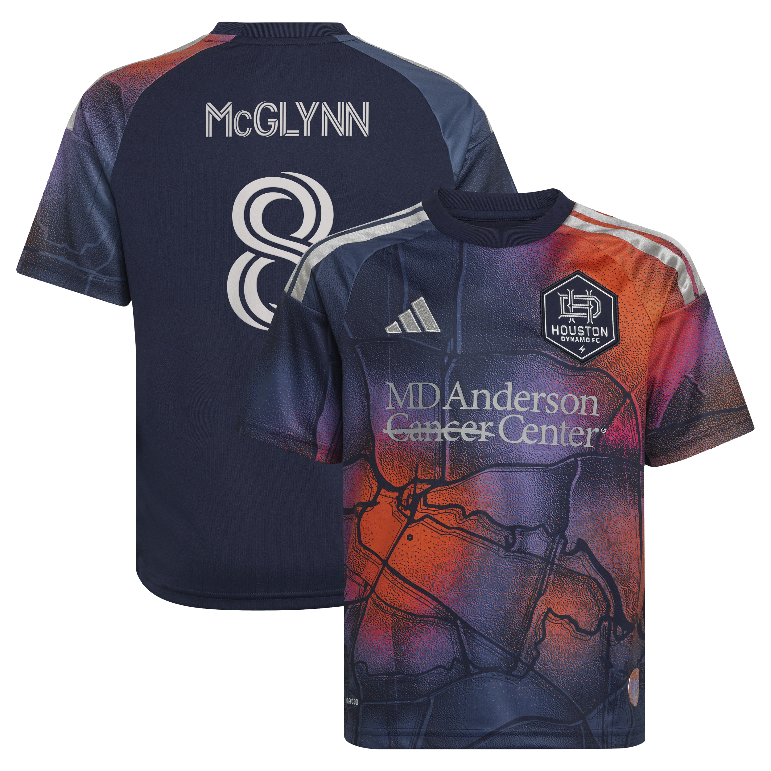 [SJH] Jack McGlynn Houston Dynamo FC Youth 2026 Mission Control Replica Jersey - Blue