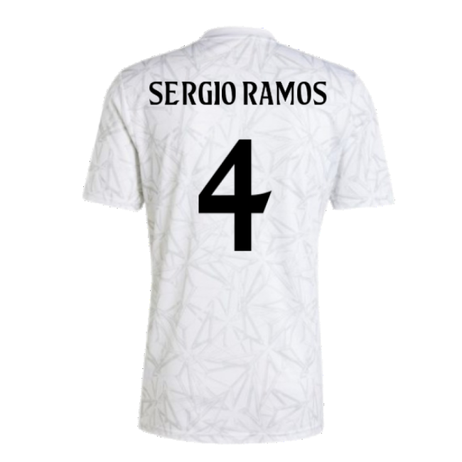 Top-tier Home Real Madrid Sergio Ramos Jersey 2024-2025 Breathable