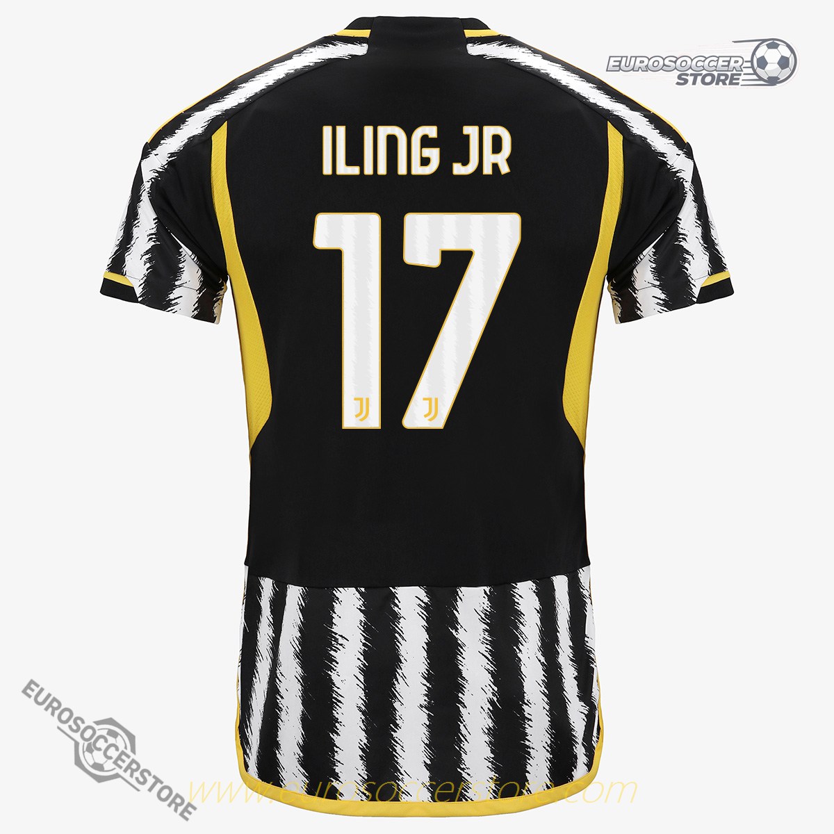 Juventus ILING JR 17 Home Football Jersey for the 23-24 Season