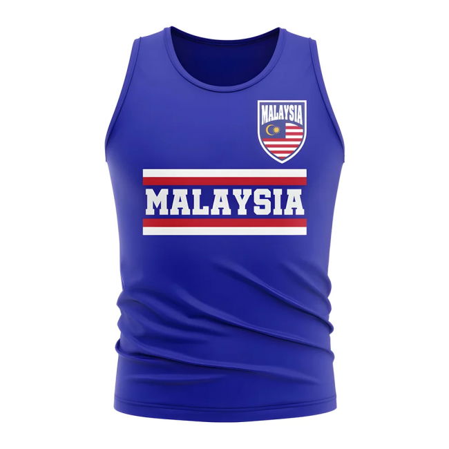 Climate-Control Malaysia Core Football Country Sleeveless Tee (Royal)