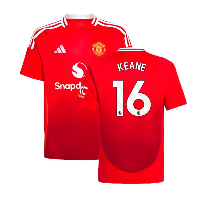 2024-2025 Man Utd Premium Home - Modern Match Quality - Captain