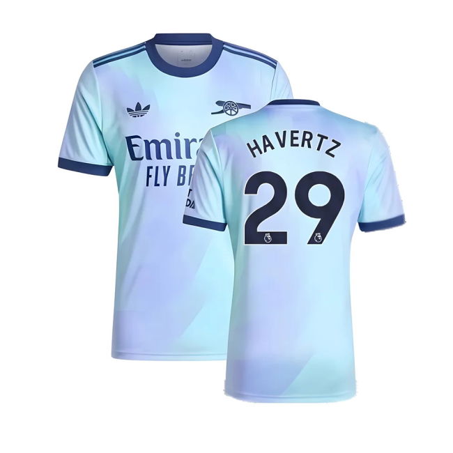 Arsenal Third Football Jersey 2024-20 Season Havertz 29 L S