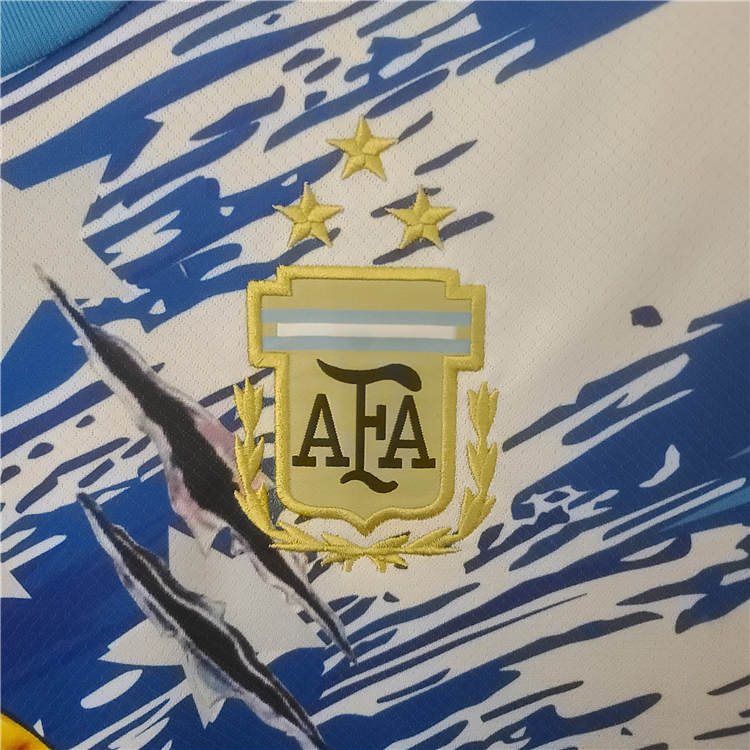 Authentic Argentina 2022 Commemroative Edition Soccer Jersey Football