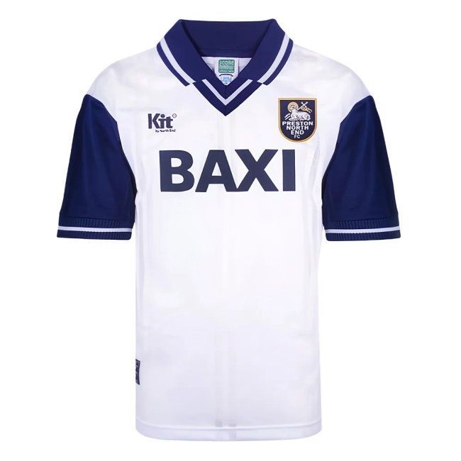 [SD] Preston North End 1996 Home Retro Football Shirt (Reeves 9)